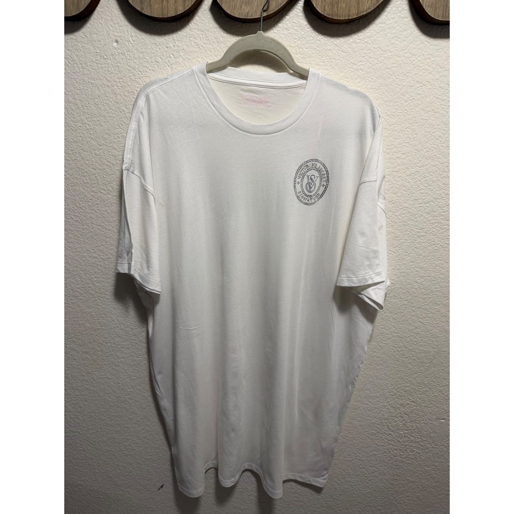 Victoria's Secret White‎ Shirt Size XL